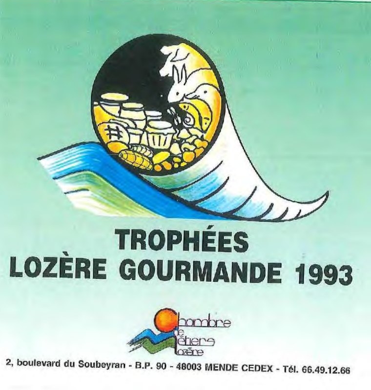 1993 1994 Palmarès Lozère Gourmande