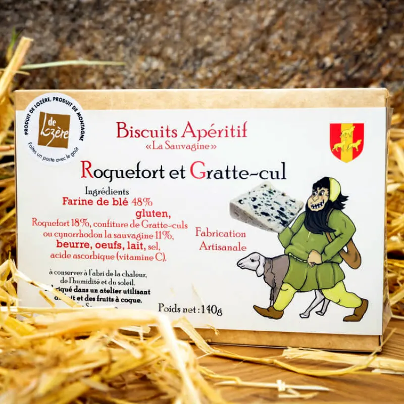 Photo de Biscuit salé roquefort gratte-cul