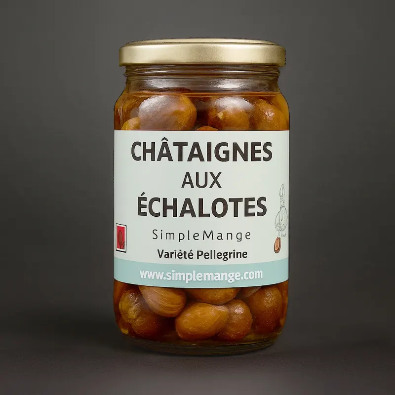 Photo de Châtaignes aux échalotes