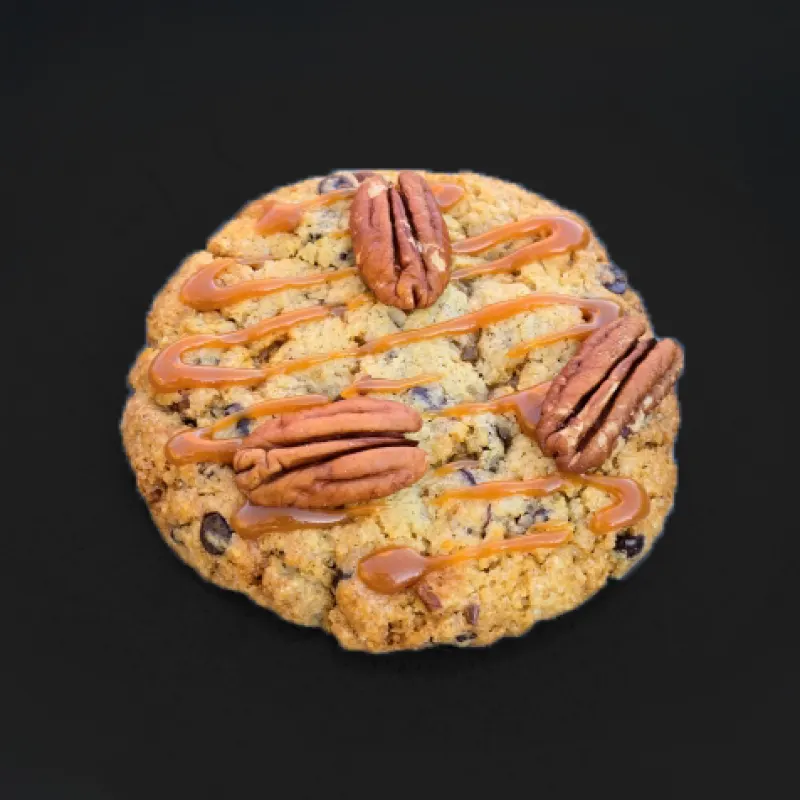 Photo de Cookie noix de pécan et caramel
