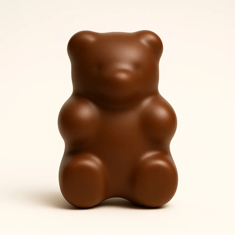 Photo de Ourson guimauve au chocolat au lait