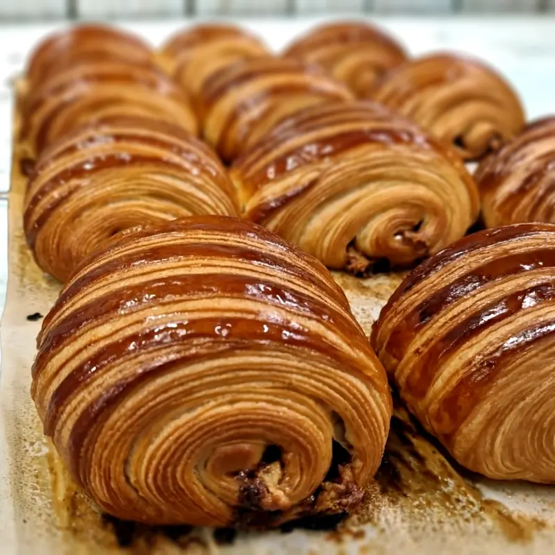 Photo de Pain au chocolat dulcey
