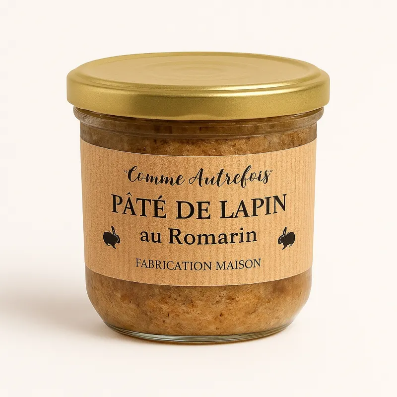Photo de Pâté de lapin au romarin