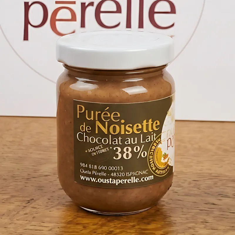 Photo de Purée de noisette chocolat au lait