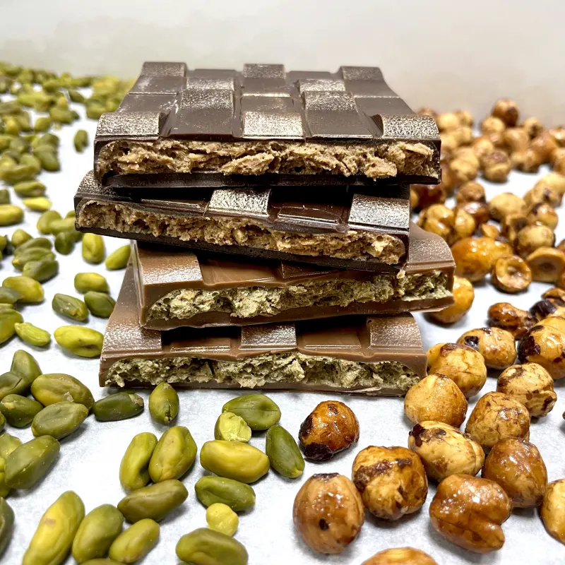 Photo de Tablette de chocolat noir gourmande façon Dubaï