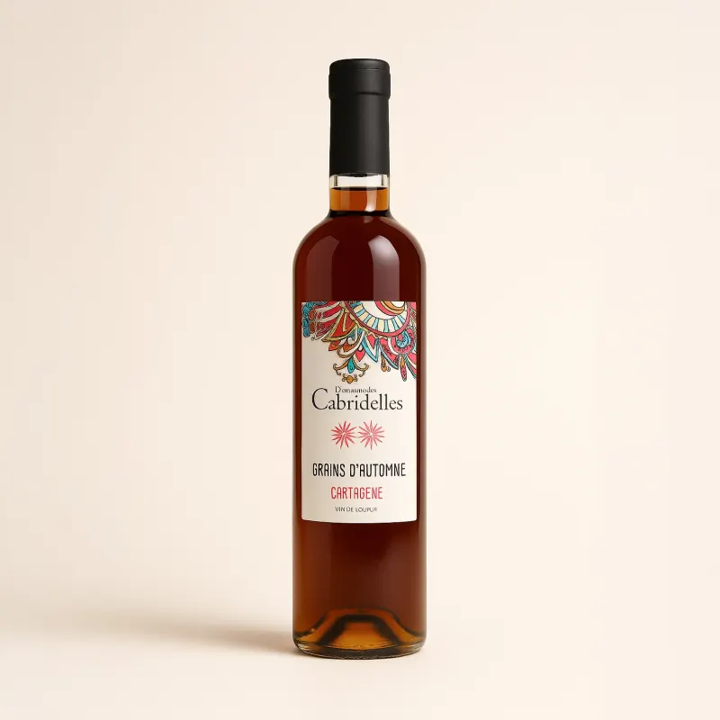 Photo de Vin de liqueur de cartagène rouge