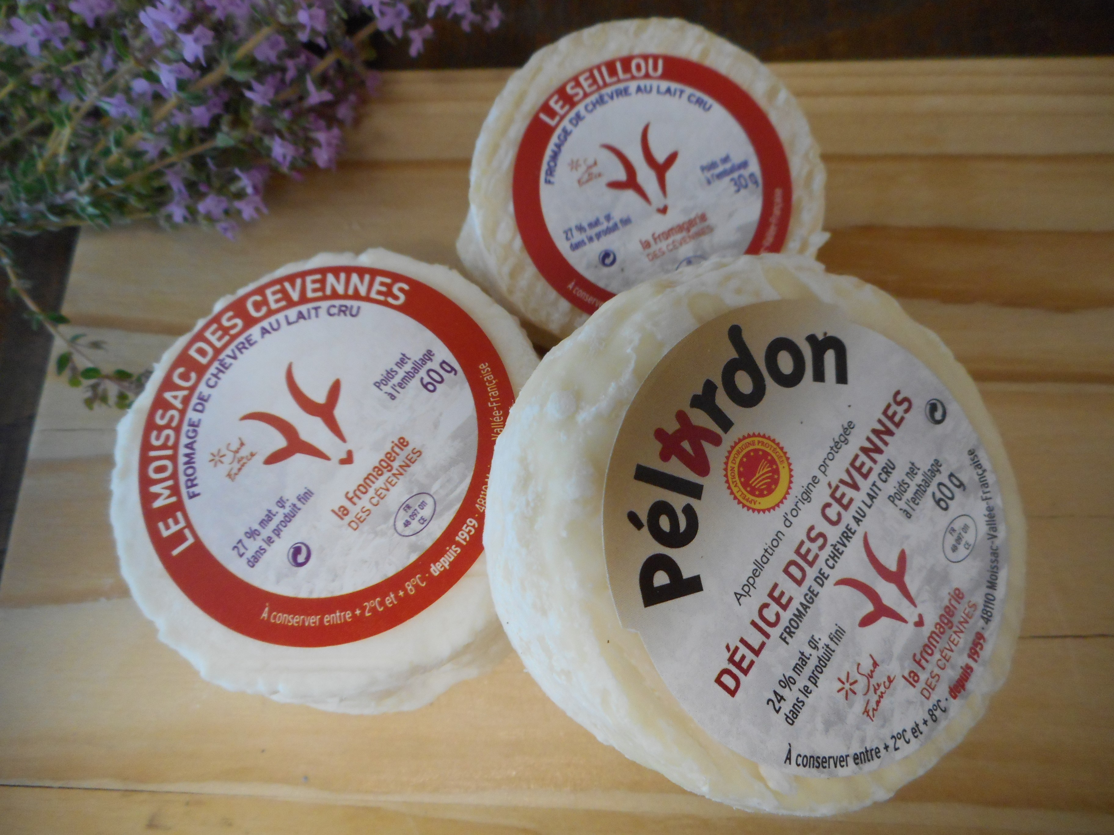 Fromage au lait de chèvre(Le Moissac des Cévennes) Lozère Gourmande